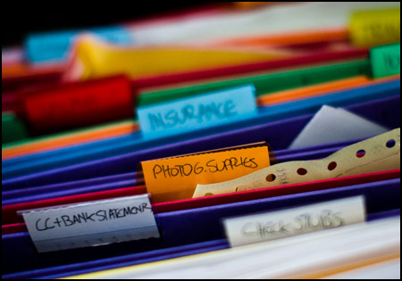 receipt file cabinet