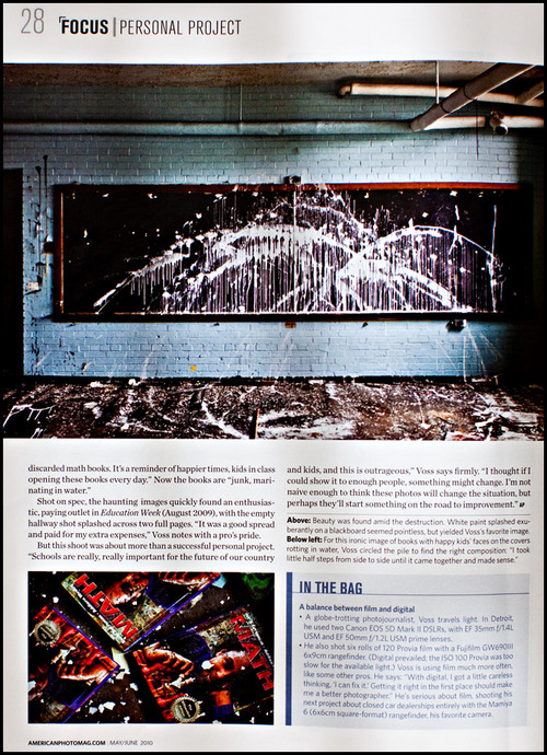 American Photo detroit schools