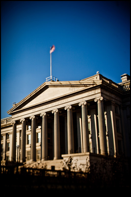 department of treasury building dc