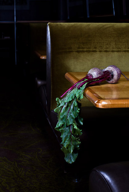 beet on table at poste dc